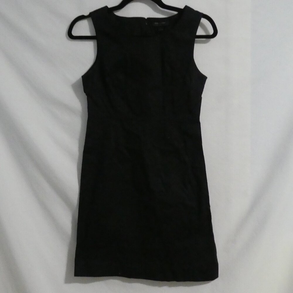 BANANA REPUBLIC PETITE | 2P | Black Sleeveless Dress | Zip-Up Back Closure